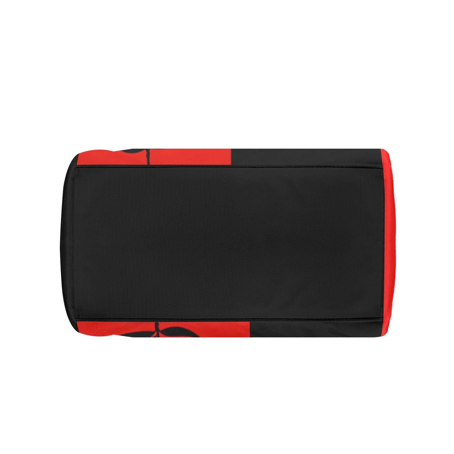 red black palm tote Custom Beach Tote Bag-Large