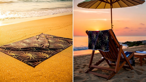 summer sun beach towel