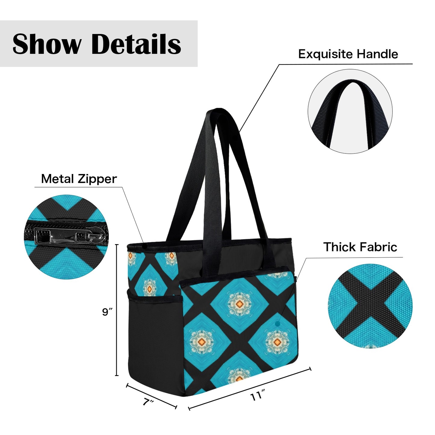 Kiama Sunrise Tote  Beach Bag-Large