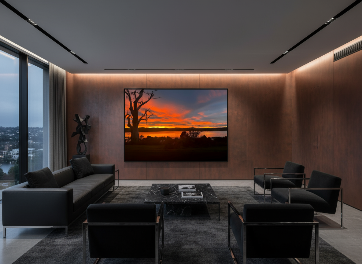 FIRE IN THE SKY frameshop.com.au