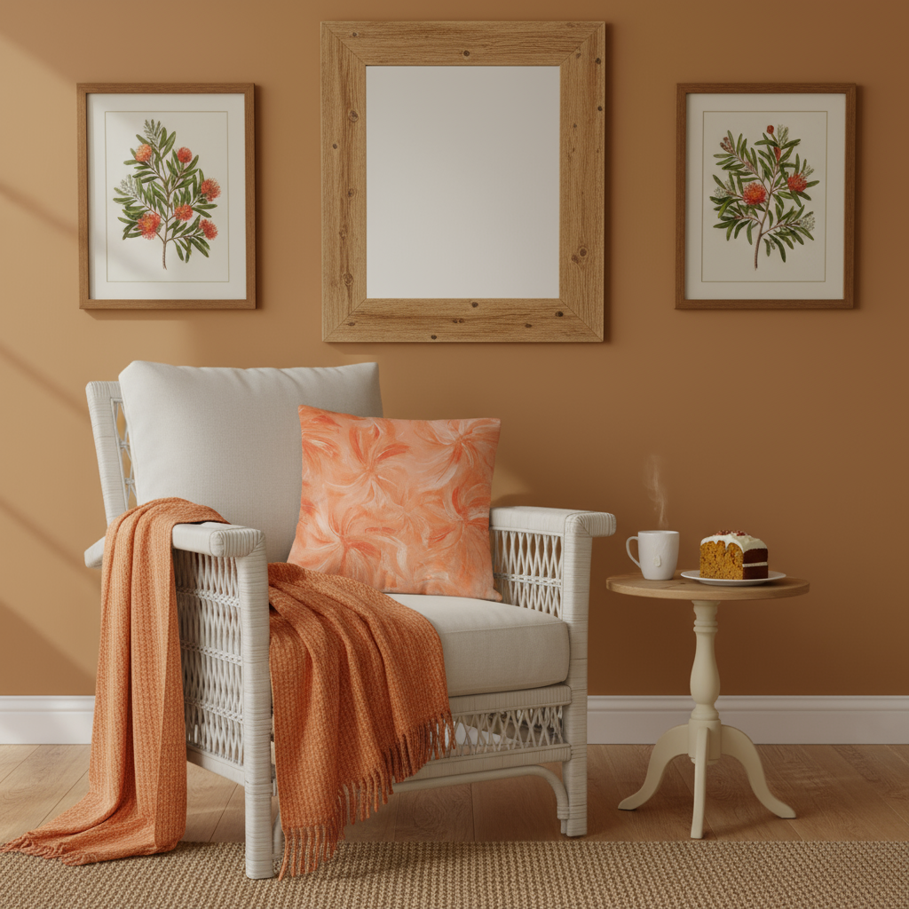 THE GRAND GREVILLEA THROW PILLOW COVER JetPrint Fulfillment