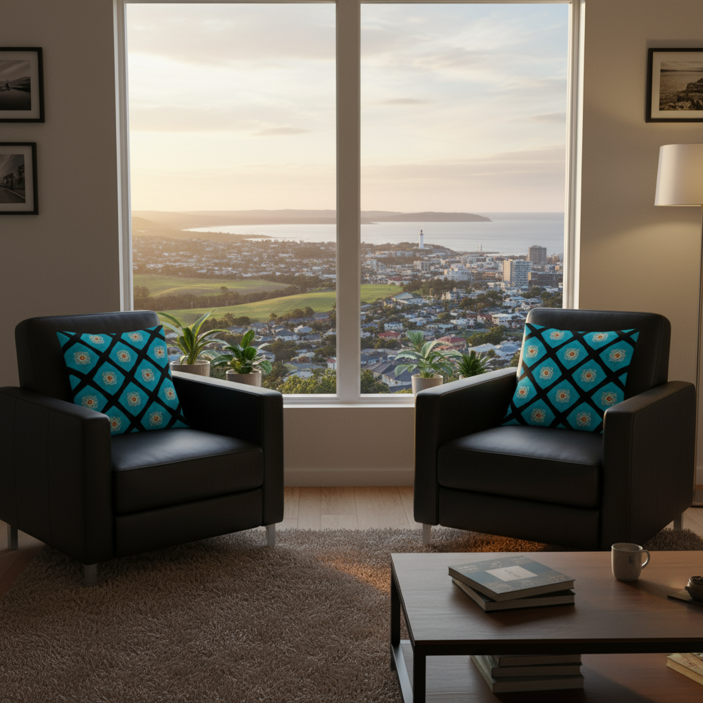 KIAMA SUNRISE THROW PILLOW COVER JetPrint Fulfillment