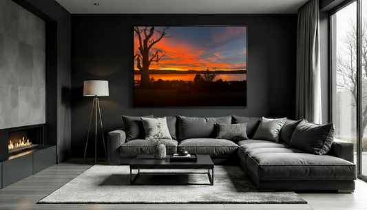 FIRE IN THE SKY frameshop.com.au